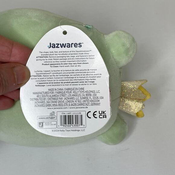 Squishmallows “Fenra” Frog Prince King Plush Stuffed Animal Kid’s Toy | NWT - Picture 6 of 11